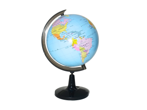 Globo terrestre com esfera giratória grande