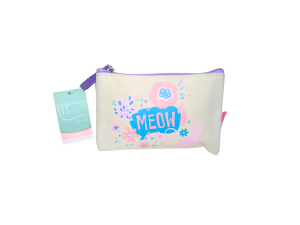 Necessaire em linho feminina - meow - lis - qualis