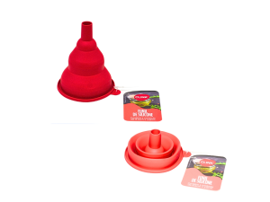 Funil de silicione retrátil - clink