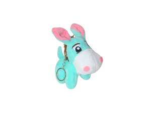 Chaveiro de Pelúcia Burro F660008 | Divertido, Macio e Perfeito para Personalizar seus Acessórios

