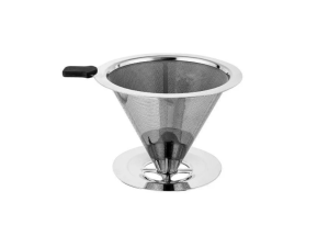 Filtro de cafe em inox reutilizável - clink