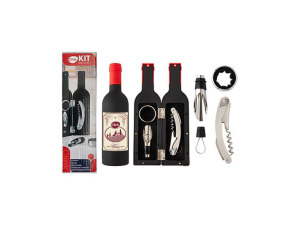 Kit para vinho com 3 peças completo - ck6471 - clink