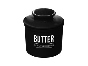 Manteigueira francesa preta 10cm – pcln282/pt hauskraft 