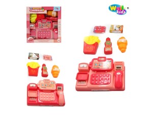 Caixa Registradora INFANTIL rosa com brinquedinhos  – WB11827 - WELLKIDS