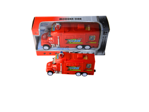 Caminhão Vermelho a Fricção de bombeiros para meninos - YT-5171 - YAHA