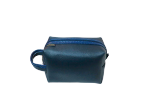 Necessaire masculina com 1 compartimento AZUL ESCURO ideal para o dia a dia - CINGEL - 201