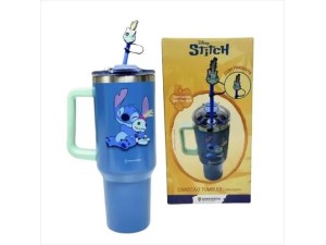 CANECAO TUMBLER C/PINGUENTE STITCH 10026397  Zona Criativa