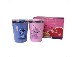 Kit com 2 copos 300ml stitch – 10026387