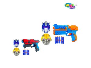 Pistola Lança Dardo com Máscara – WB19687 - Well Kids 