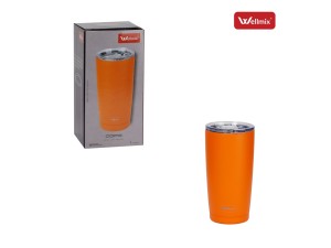 Copo térmico inox 500ml laranja – wx11400 - WELLMIX