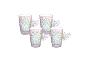 Jogo de Canecas com 6 Peças 200 ml – CANC216/RB Etilux 