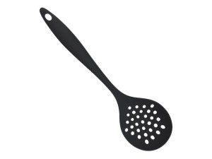 escumadeira de Silicone Preta  28cm SQ-415