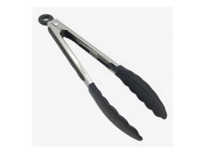 Pegador Multiuso de Silicone com Cabo Inox – PGDR-002PT Hauskraft 