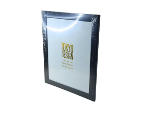Porta retrato preto em metal (20x25cm)  - tokyo design