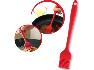 Pincel de Silicone Vermelho 21x3 cm – M1004B-VM