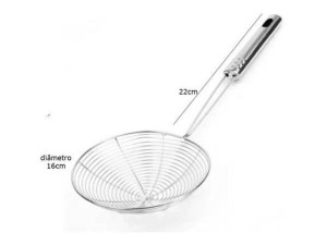 Escumadeira Frit Inox 16,5x39 cm – EF-18