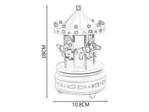 Caixa Musical Carrossel – DSC4856 