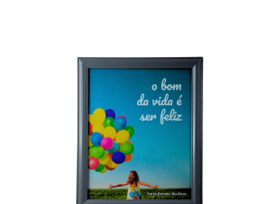 Porta retrato 20x25cm cinza - brisa  artes