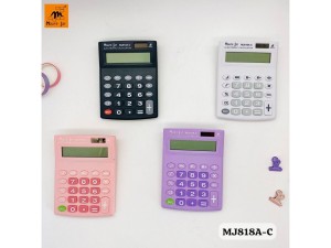 Calculadora eletrônica 8 dígitos – mouge jar mj818a-c