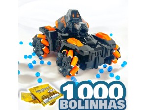Carro Controle Remoto Lança Bolha – CP191481 Fun Game 