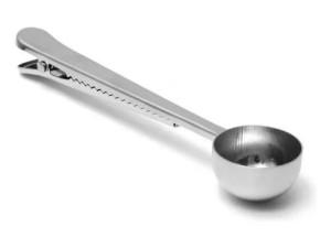 Colher para café com presilha em inox - hauscraft - clca-001