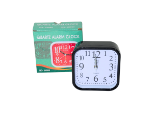 Despertador preto - quartz