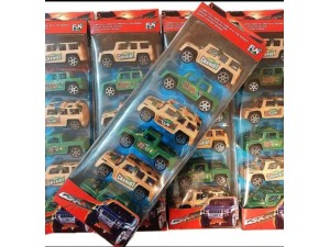 Brinquedo Conjunto Carrinhos c/6 Peças – CP099260 Fun Game 