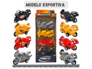 Kit Mini Motos com 4 Peças – CP039849 Fun Game