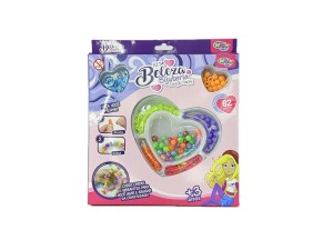 Kit Beleza Bijuteria Coração Happy WB14811 | Diversão e Criatividade para Crianças

