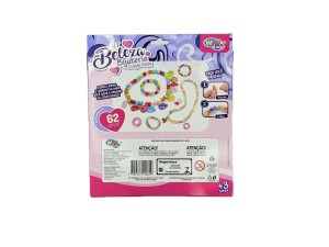 Kit Beleza Bijuteria Coração Happy WB14811 | Diversão e Criatividade para Crianças

