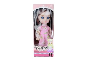 Boneca Princesa 1507127 | Charme Real para Brincadeiras de Faz de Conta