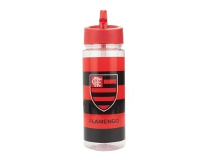  Squeeze Plástico com Bolsa Flamengo 450ml – EAS026-5 Mileno 