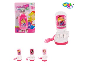 Celular Infantil Rosa – WBU2034  Well Kids 