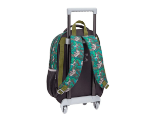 Kit escolar c/3 peças para meninos - dinossauro - seanite