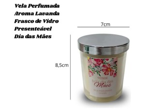 Vela perfumada  dia das maes