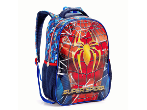Mochila infantil de costas masculina - super spider - seanite