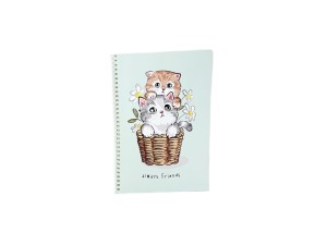 Caderno espiral com pauta – yp8505