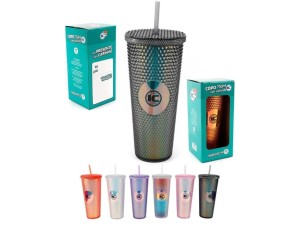 Copo com Canudo 750ml – ELS043 