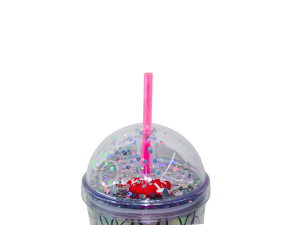 Copo holográfico teen com glitter - multiart