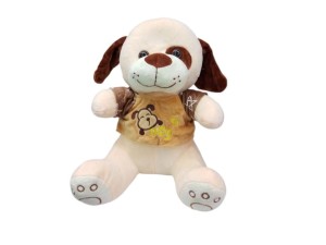Cachorro de Pelúcia com Camiseta 26cm – CH1955 