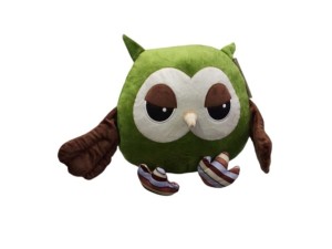 Coruja de Pelúcia 31cm -  XF82318A-F  Fofy Toys