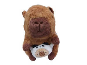 Pelúcia Capivara com Bolsinha – CAA0176 CAA Toys