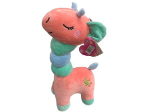 Girafa de Pelúcia Colorida 16x39cm – CH1966 Sunn Toys 
