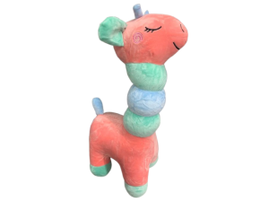 Girafa de Pelúcia Colorida 16x39cm – CH1966 Sunn Toys 