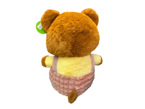 Urso de Pelúcia com Macacão 18x20x35cm – 88-23107-38 Tuka Toy 