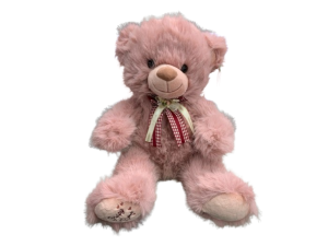Urso de Pelúcia com Laço 30x26x38cm – VTK-NT090-40U Tuka Toy 