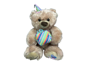 Urso de Pelúcia com Dado na Mão 18x26x30cm – 88H-24040-32 Tuka Toy 