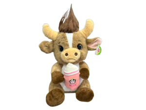 Vaca de Pelúcia Baby 21x19x38cm – VTK-20H003-40 Tuka Toy 