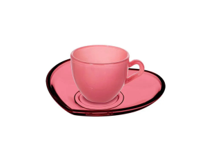 Jogo de Xícaras Rosa 85ml – JGXC093/RS Hauskraft 