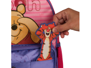 Mochila de Costa Pooh 33x28cm – PO27042D Up Importação e Exportação Ltda 
